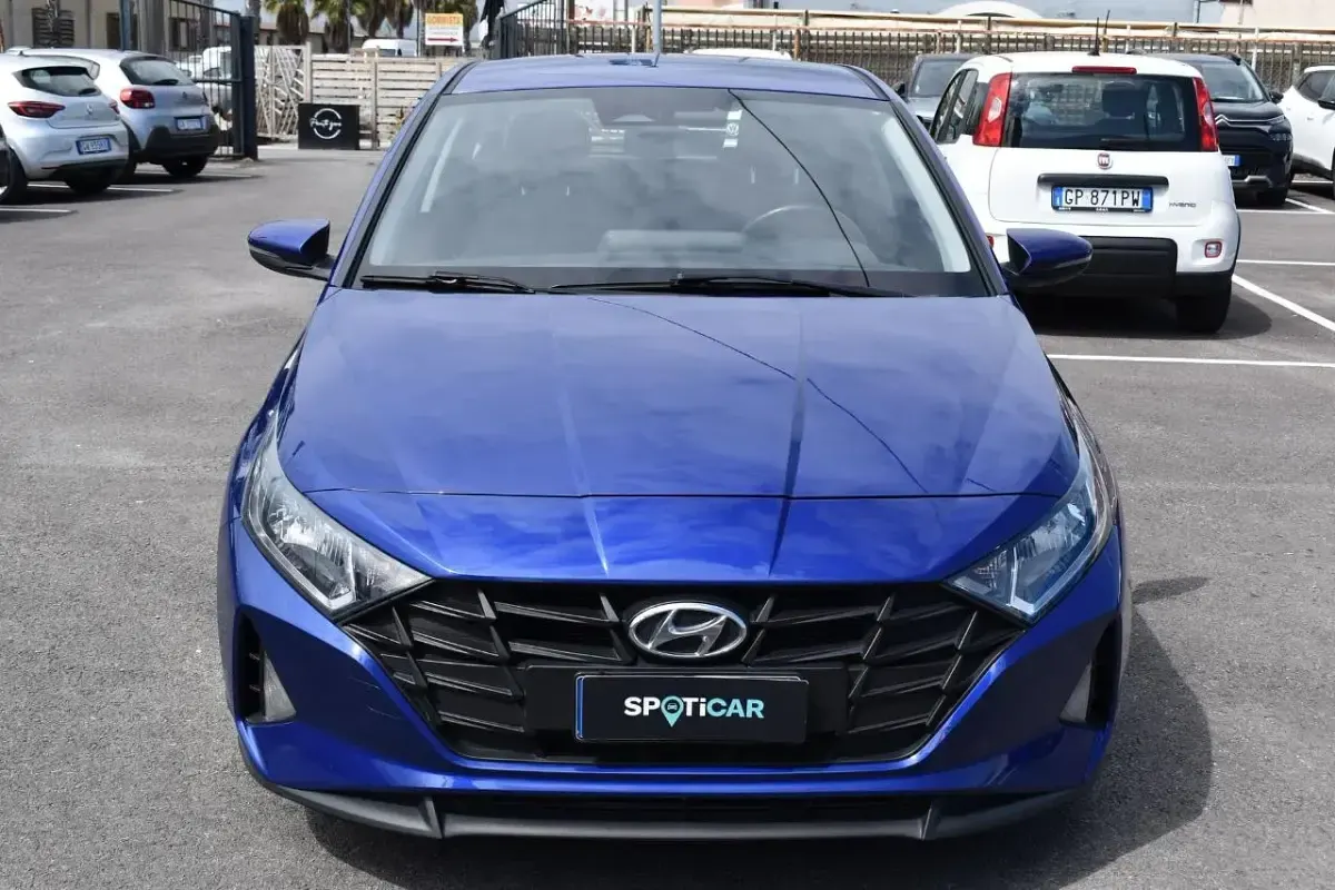Usata Hyundai i20 84 CV (61 kW) 2023 Blu Utilitaria