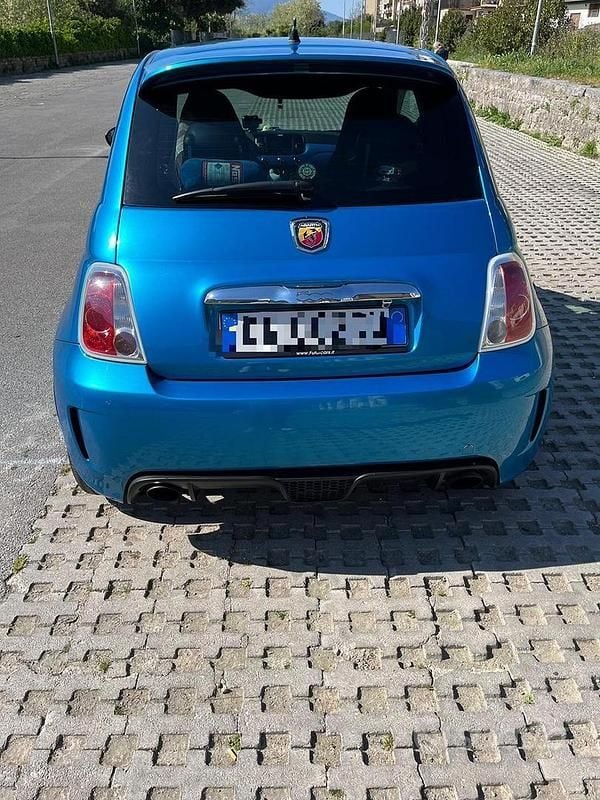 Usata Abarth 500 135 CV (99 kW) 2009 Blu Utilitaria