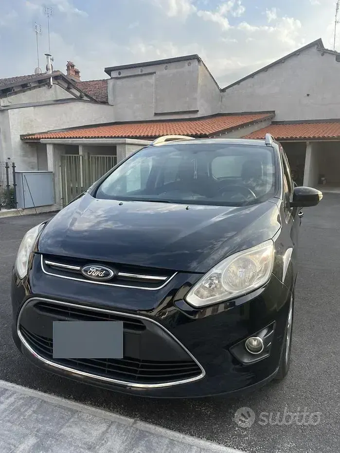 Usata Ford C-MAX 95 CV (69 kW) 2012 Nero Monovolume
