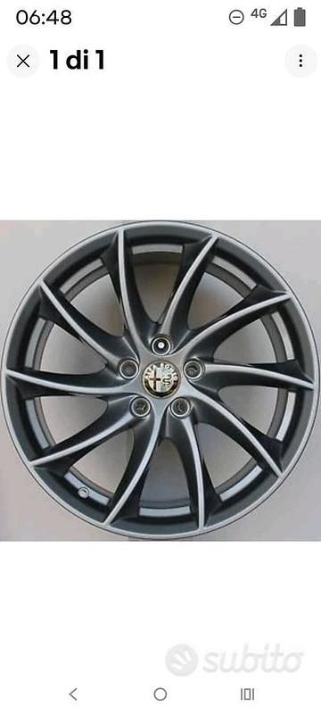 Usata Alfa Romeo Giulia 150 CV (110 kW) 2017 Blu Berlina