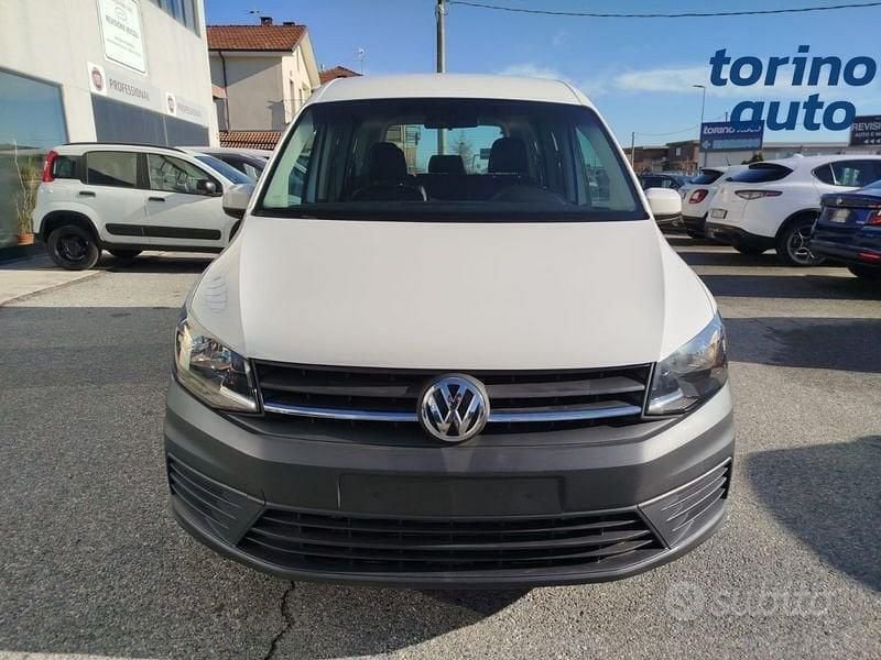 Usata VW Caddy Style 122 CV (89 kW) 2020 Bianco Monovolume