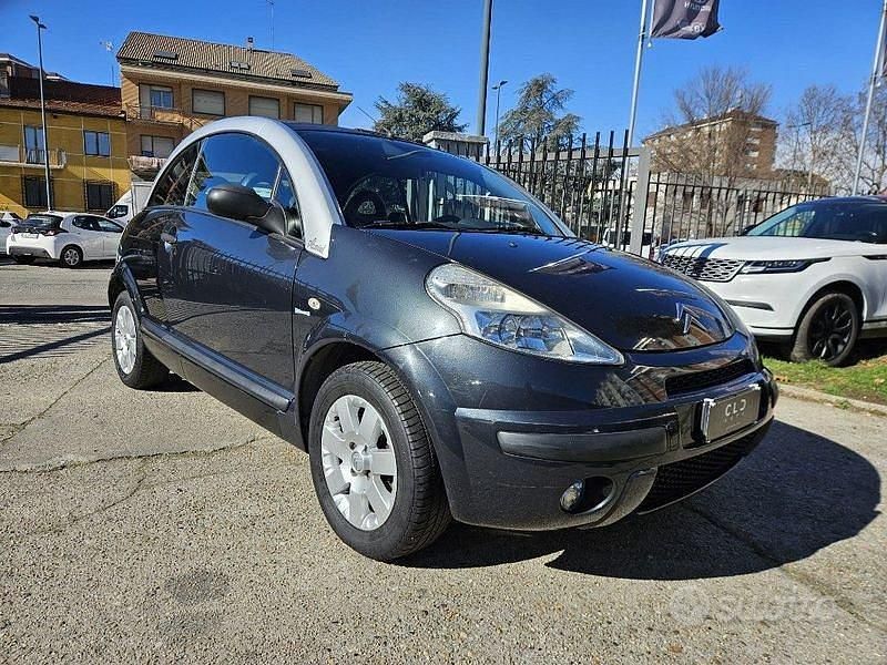 Usata Citroën C3 Pluriel 73 CV (53 kW) 2007 Nero Cabrio
