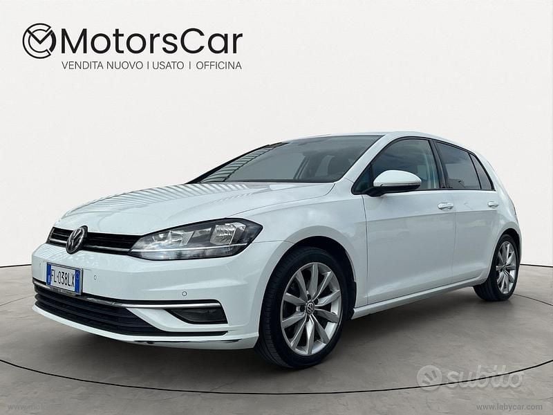 Usata VW Golf VII Executive 150 CV (110 kW) 2017 Bianco Berlina