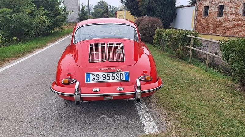 Usata Porsche 356 95 CV (69 kW) 1964 Rosso Coupé
