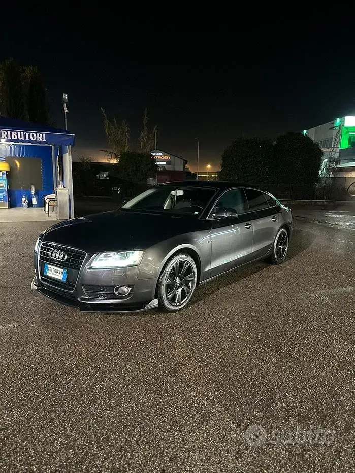 Usata Audi A5 143 CV (105 kW) 2010 Nero Coupé