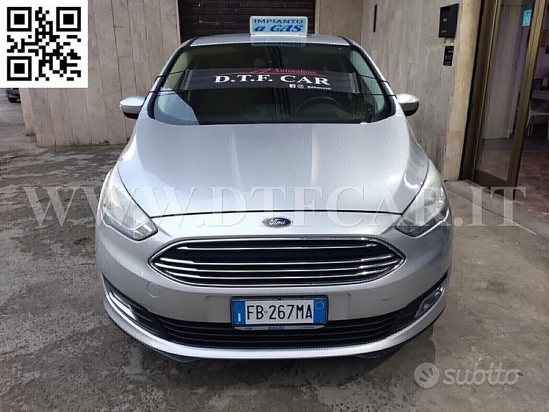 Occasion Ford C-MAX Titanium 120 ch (88 kW) 2015 Gris Monospace