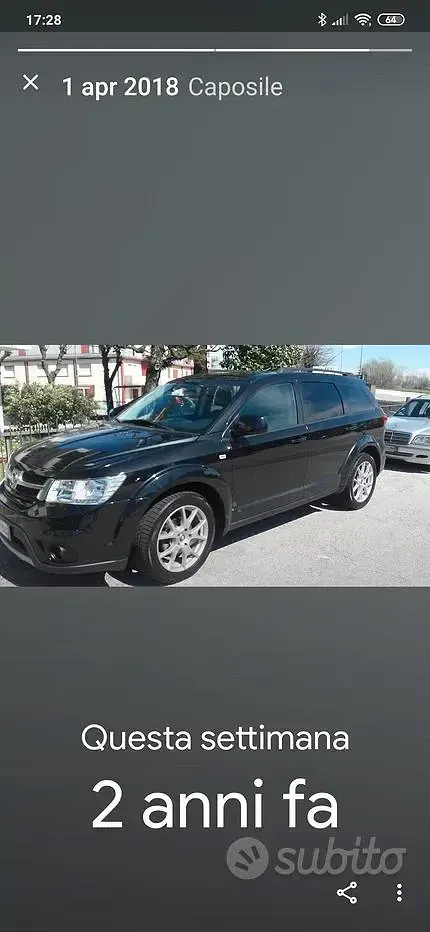 Usata Fiat Freemont 170 CV (125 kW) 2011 Nero SUV
