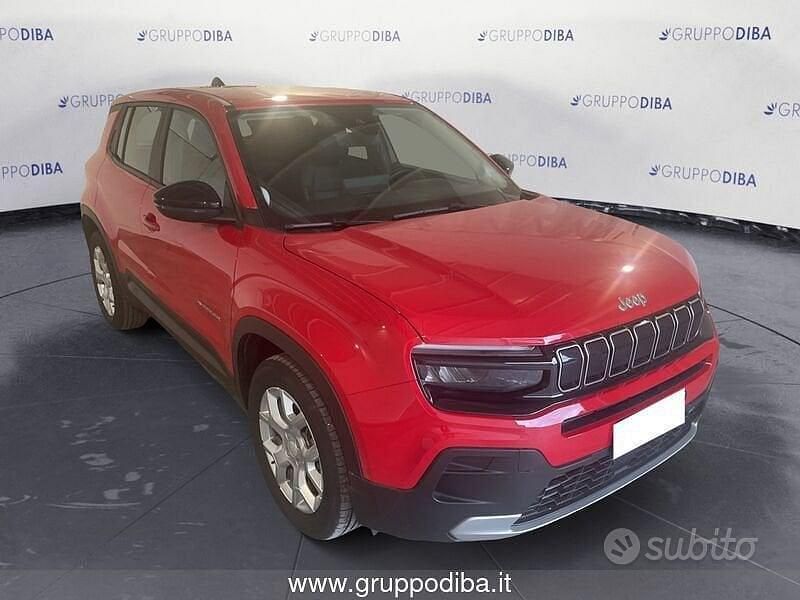 Usata Jeep Avenger Altitude 101 CV (74 kW) 2023 Rosso SUV