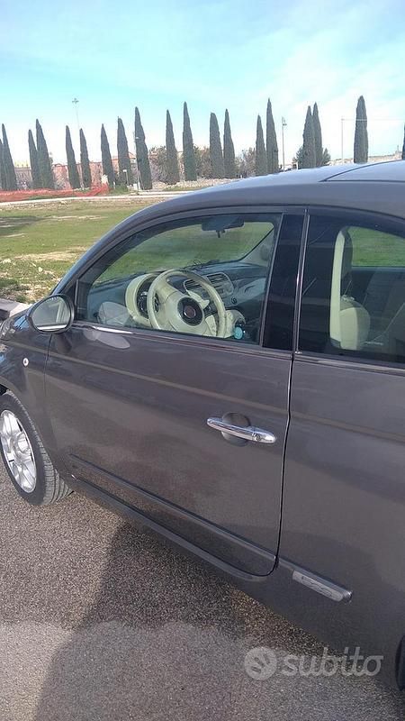 Usata Fiat 500 69 CV (50 kW) 2011 Grigio Berlina