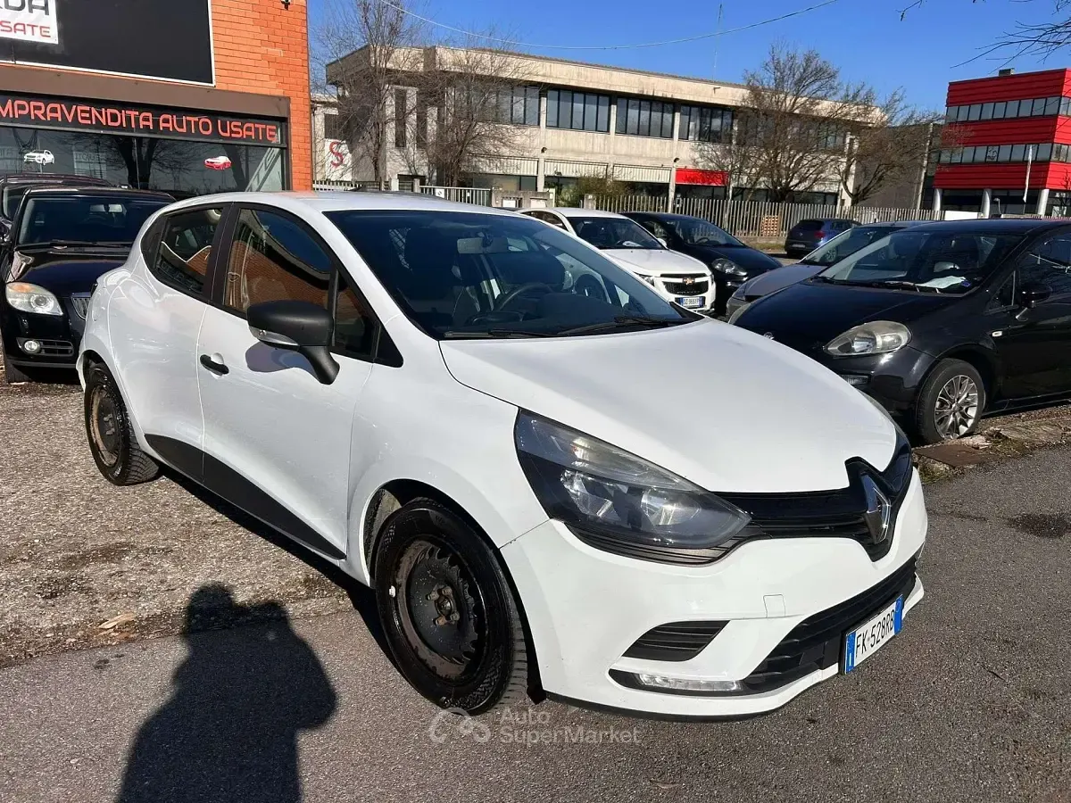 Usata Renault Clio IV 75 CV (55 kW) 2017 Bianco Furgone