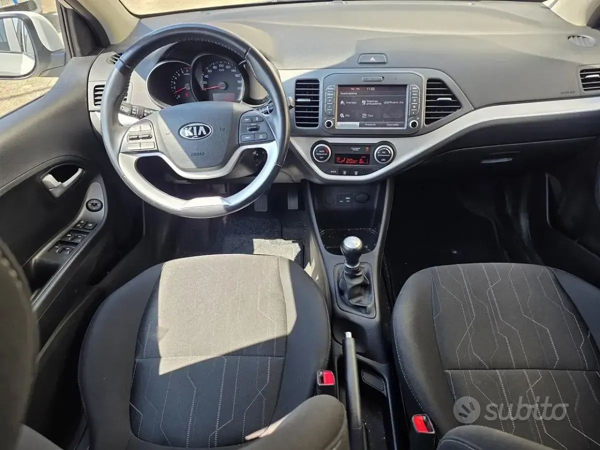Usata Kia Picanto 66 CV (48 kW) 2016 Bianco Utilitaria