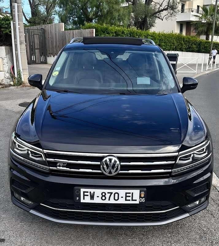 Usata VW Tiguan Allspace Exclusive 150 CV (110 kW) 2020 Nero SUV