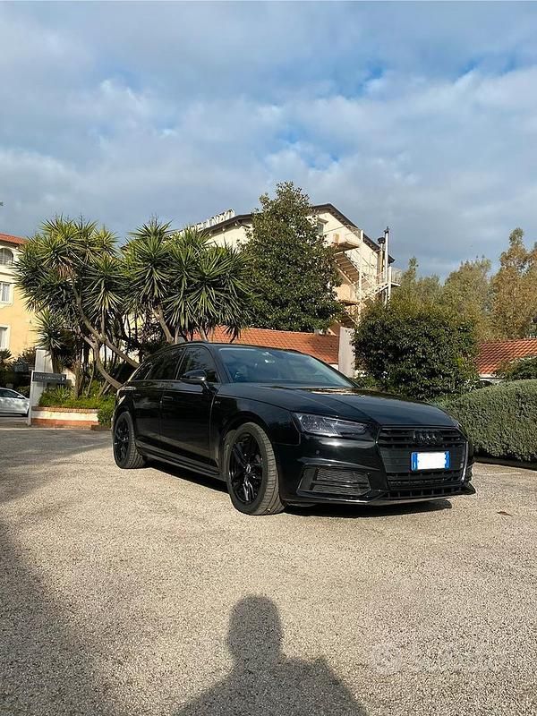 Usata Audi A4 S-Line 110 CV (80 kW) 2016 Nero Station wagon