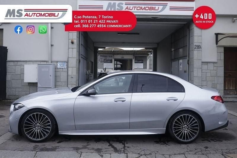 Usata Mercedes C220 Premium 200 CV (147 kW) 2021 Argento Berlina