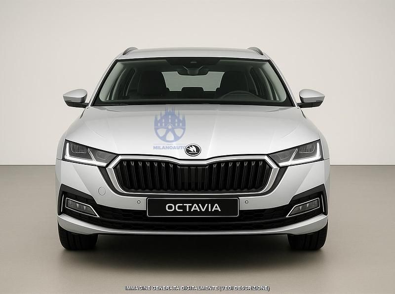 Usata Skoda Octavia Selection 150 CV (110 kW) 2024 Bianco Station wagon