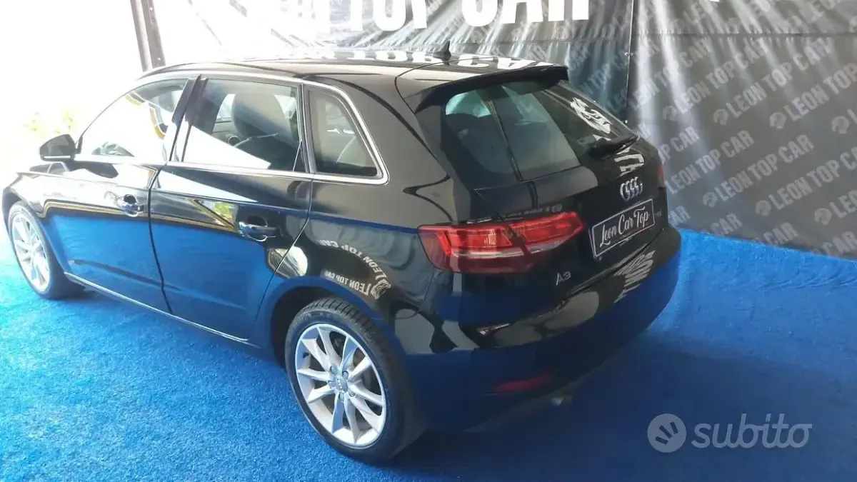 Usata Audi A3 Sport 116 CV (85 kW) 2017 Nero Berlina