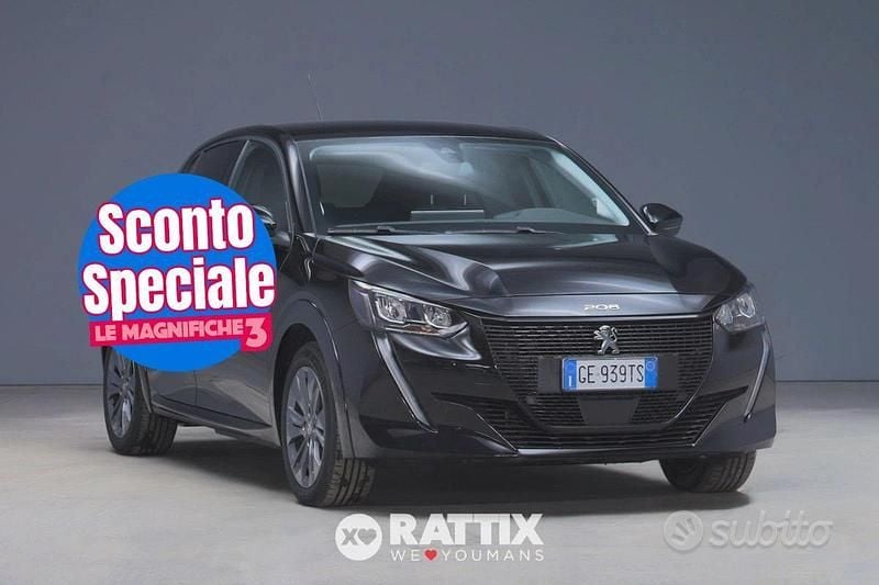 Usata Peugeot 208 Allure 100 kW (136 CV) 2021 Nero Utilitaria