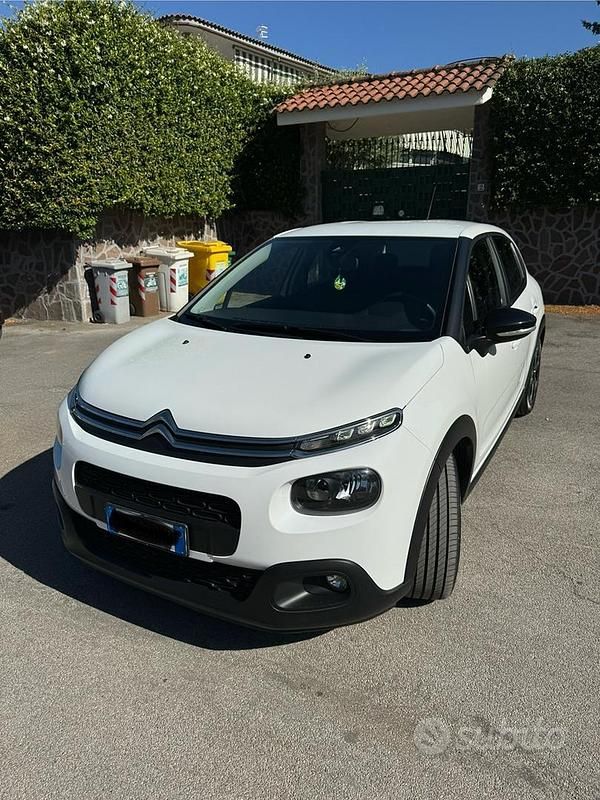 Usata Citroën C3 75 CV (55 kW) 2017 Bianco Berlina