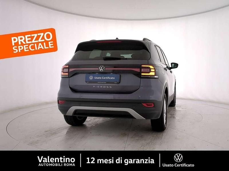 Usata VW T-Cross Style 95 CV (69 kW) 2022 Grigio SUV
