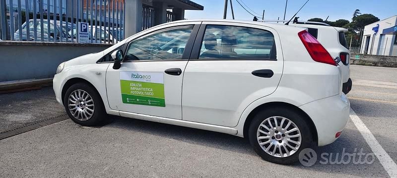 Usata Fiat Punto 75 CV (55 kW) 2014 Bianco Utilitaria