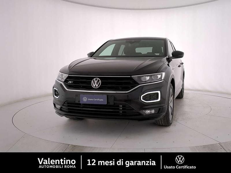Usata VW T-Roc R-line 150 CV (110 kW) 2021 Nero SUV