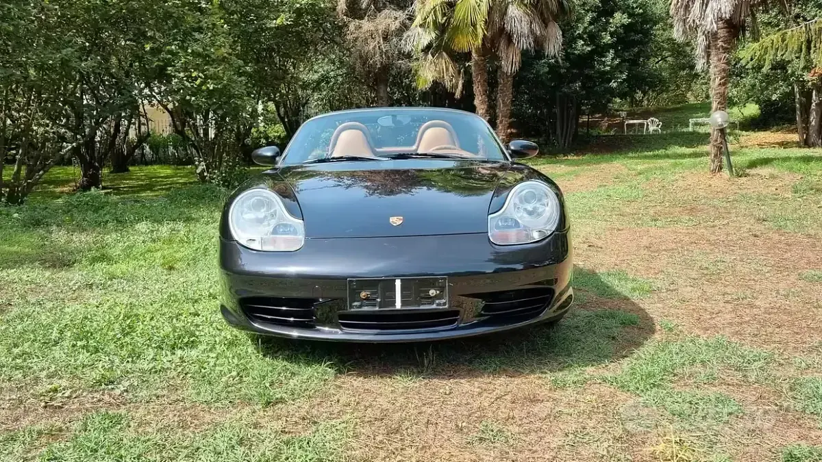 Usata Porsche Boxster 260 CV (191 kW) 2003 Nero Cabrio