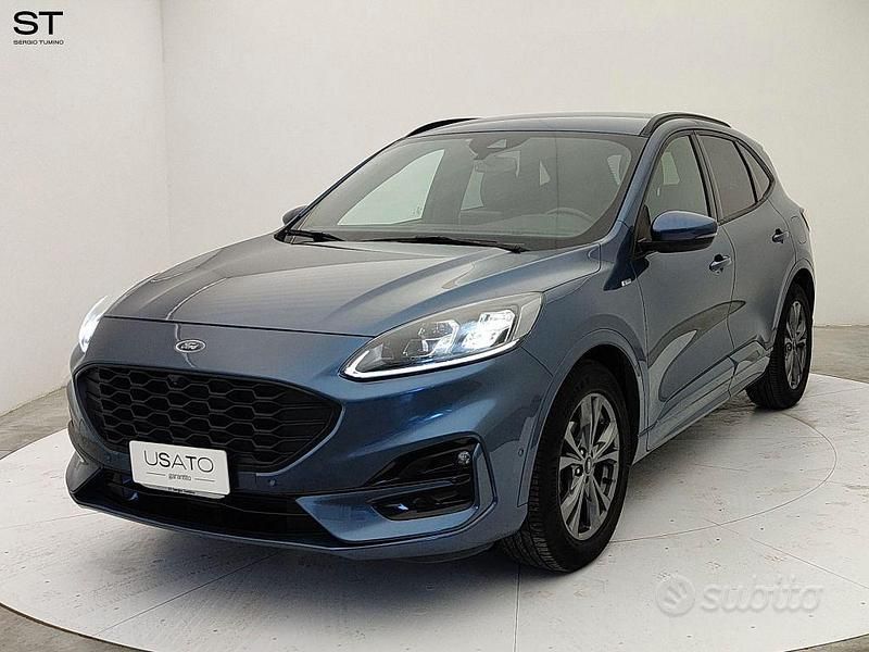 Usata Ford Kuga ST-Line X 120 CV (88 kW) 2022 Blu SUV