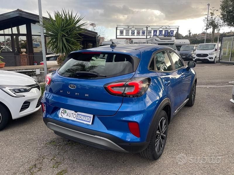Usata Ford Puma Titanium X 120 CV (88 kW) 2022 Blu SUV