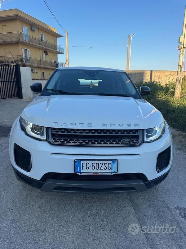 Usata Land Rover Range Rover evoque SE Dynamic 150 CV (110 kW) 2017 Bianco SUV