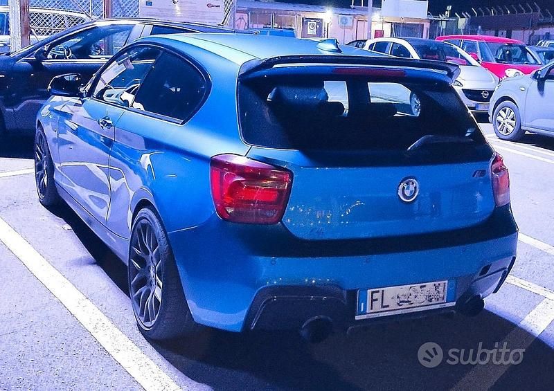 Usata BMW 125 Efficient Dynamics 218 CV (160 kW) 2014 Blu Utilitaria