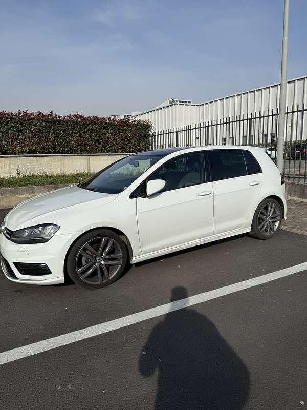Usata VW Golf VII Sportline 110 CV (80 kW) 2016 Bianco Berlina