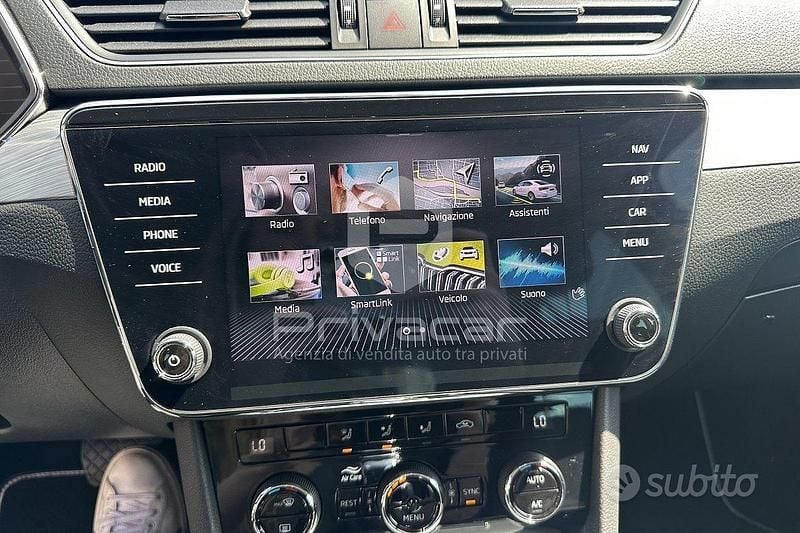 Usata Skoda Superb Executive 150 CV (110 kW) 2023 Blu Station wagon