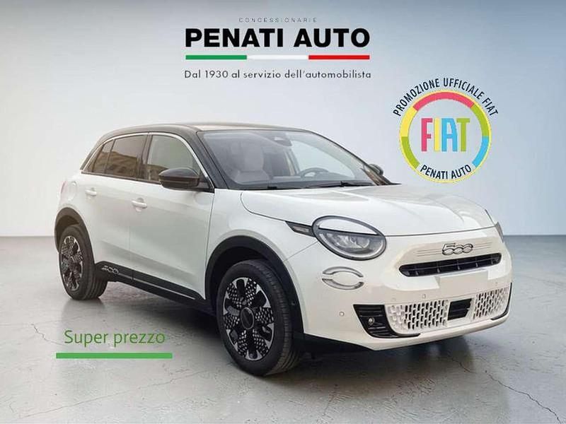 Nuova Fiat 600 La Prima 110 CV (80 kW) 2026 Bianco SUV