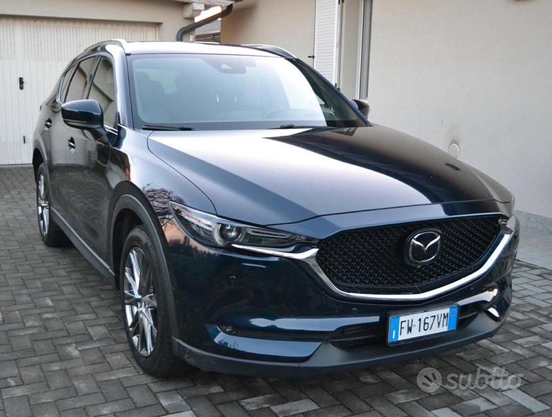 Usata Mazda CX-5 Signature 184 CV (135 kW) 2019 Blu SUV