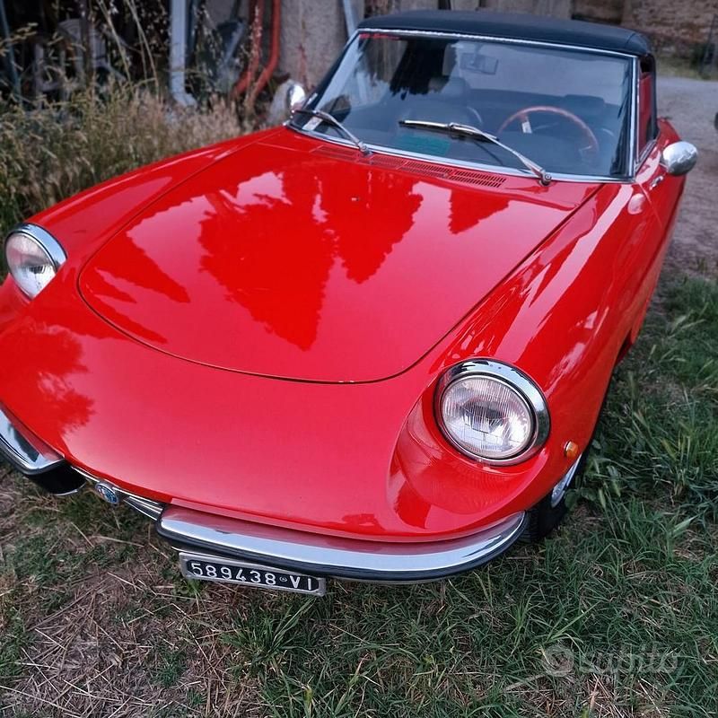Usata Alfa Romeo Spider 1970 Rosso Cabrio