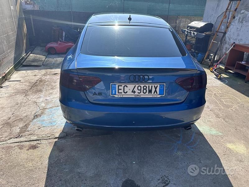 Usata Audi A5 190 CV (139 kW) 2010 Blu Coupé