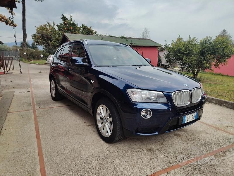 Usata BMW X3 184 CV (135 kW) 2011 Blu SUV