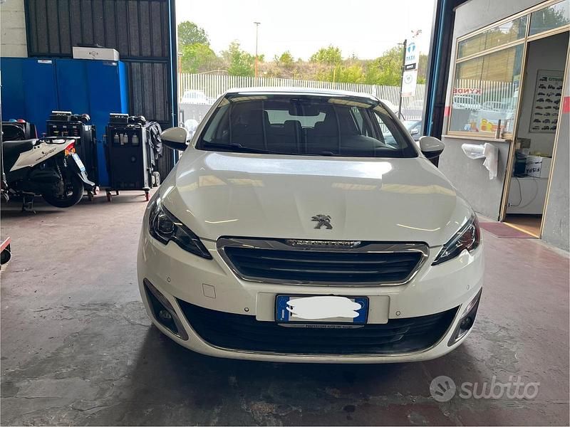 Usata Peugeot 308 GT 120 CV (88 kW) 2016 Bianco Berlina