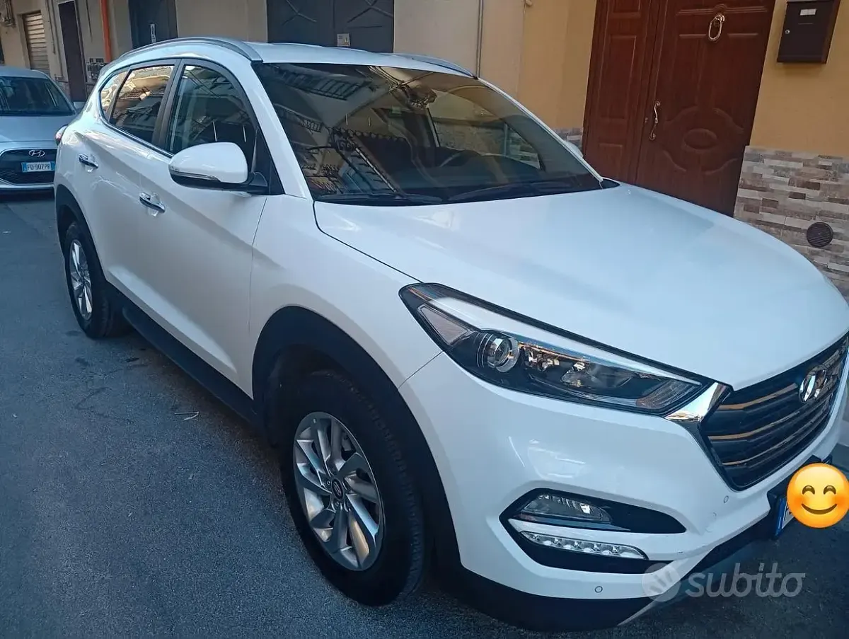 Usata Hyundai Tucson Xpossible 141 CV (103 kW) 2017 Bianco SUV