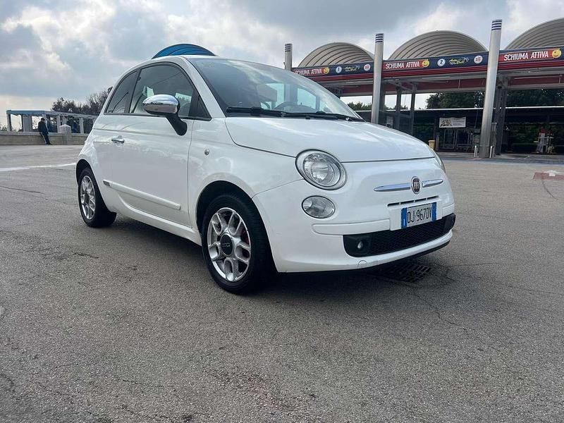 Usata Fiat 500 Sport 99 CV (72 kW) 2007 Bianco Utilitaria