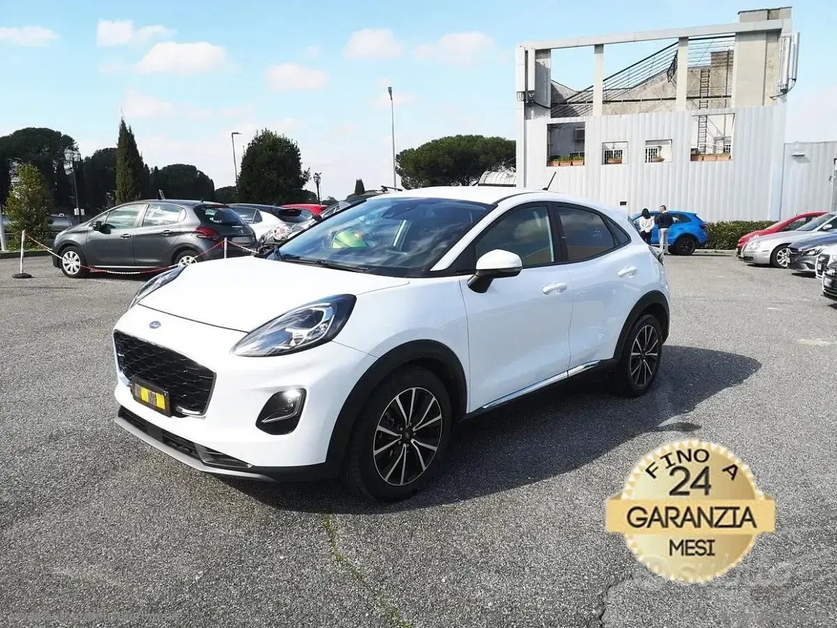 Usata Ford Puma Titanium 125 CV (91 kW) 2021 Bianco SUV