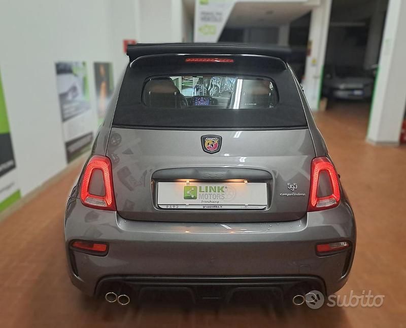 Usata Abarth 595C Competizione 180 CV (132 kW) 2022 Grigio Cabrio