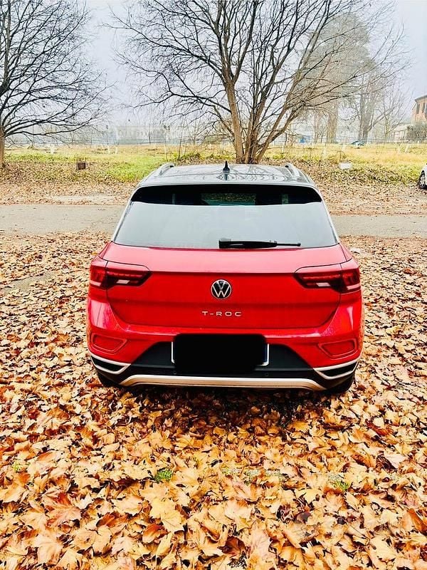 Usata VW T-Roc Style 150 CV (110 kW) 2022 Rosso SUV