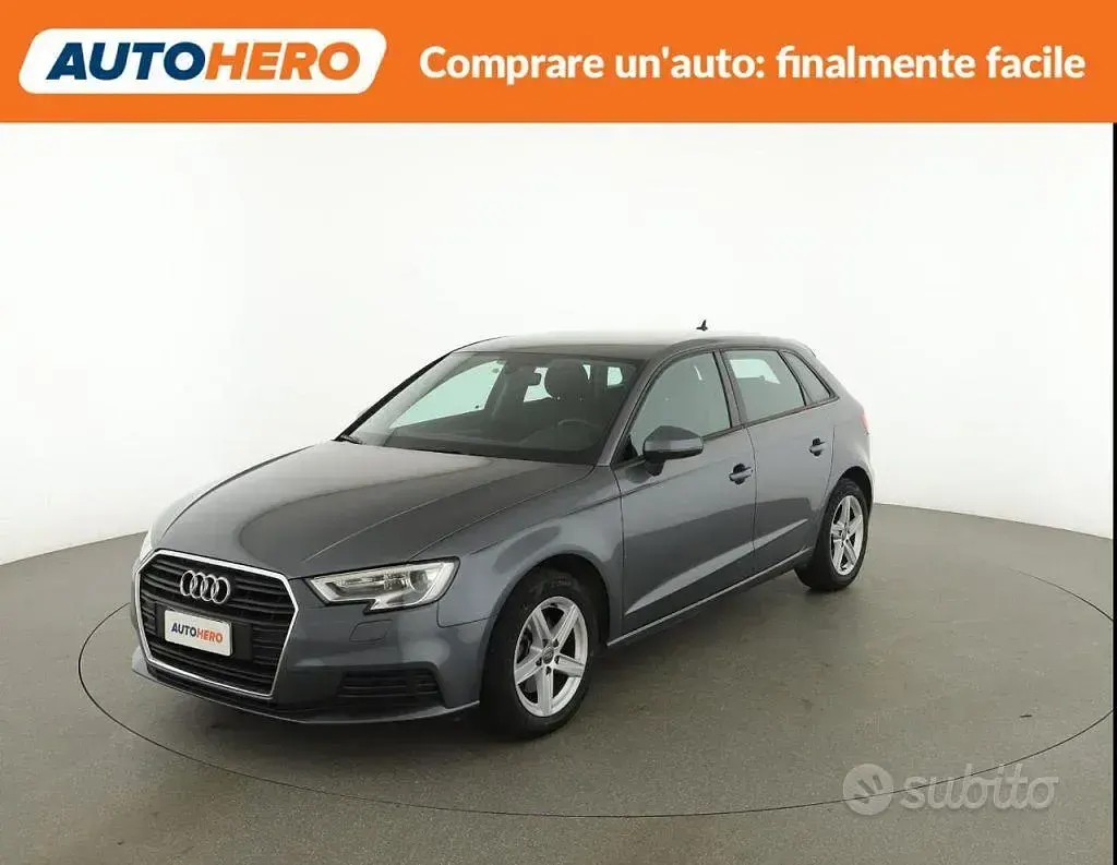 Usata Audi A3 116 CV (85 kW) 2019 Grigio Berlina
