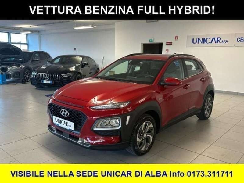 Rosso Usata 2020 Hyundai Kona SUV | 17.500 € (Buon prezzo) - Immagine 1/4