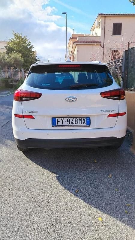 Usata Hyundai Tucson 132 CV (97 kW) 2019 Bianco SUV