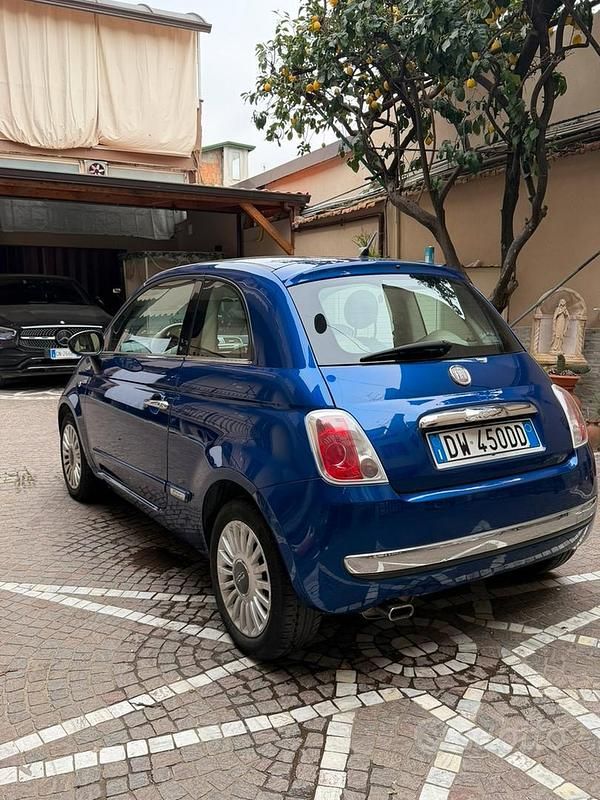 Usata Fiat 500 69 CV (50 kW) 2008 Blu Berlina