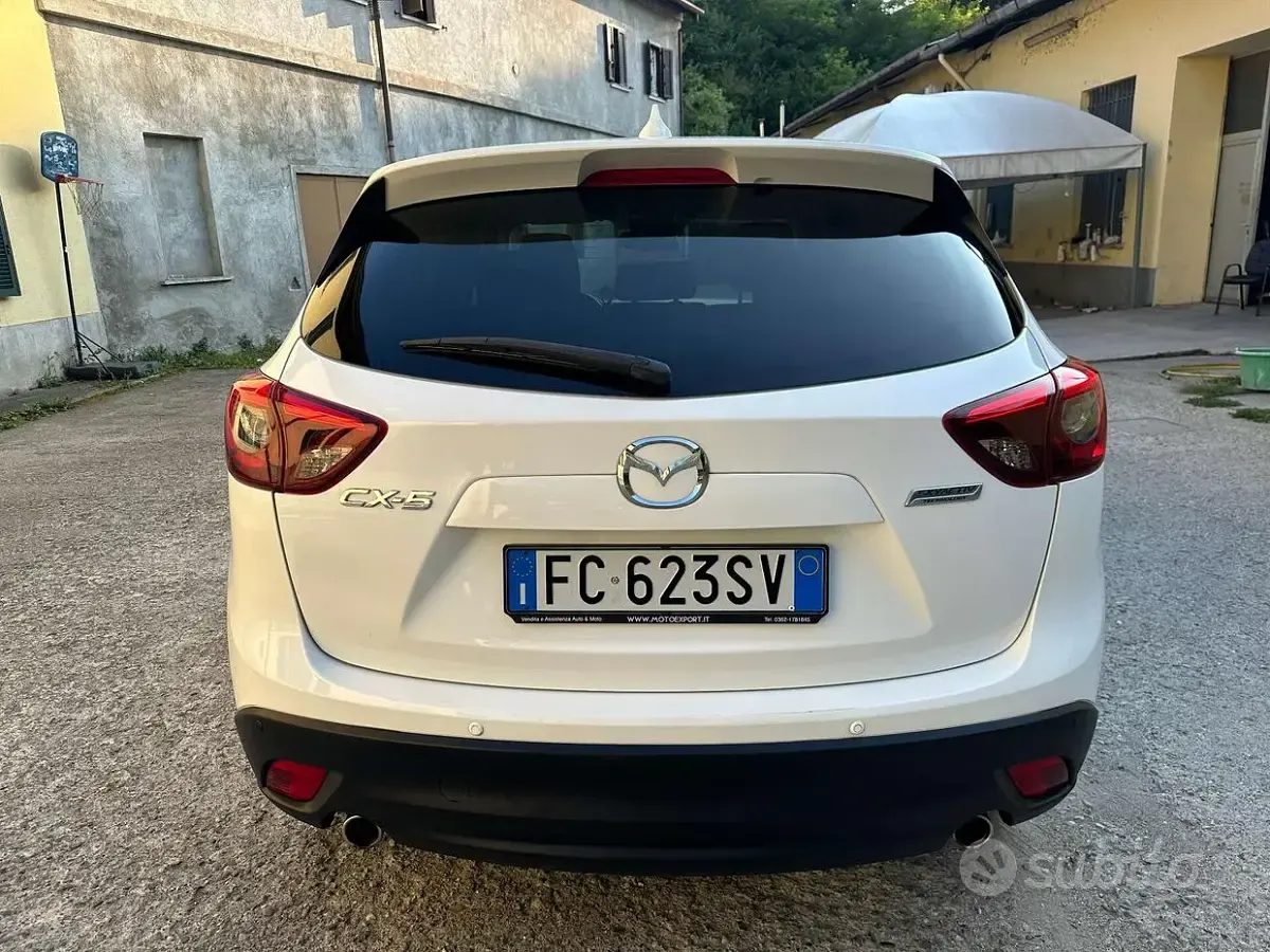 Usata Mazda CX-5 Exceed 150 CV (110 kW) 2016 Bianco SUV