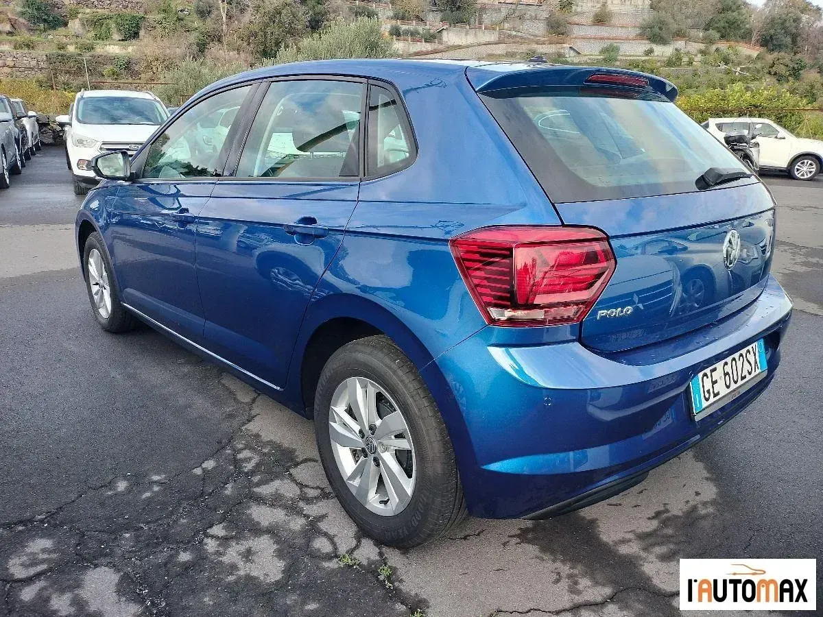 Usata VW Polo Comfortline 95 CV (69 kW) 2021 Blu Berlina