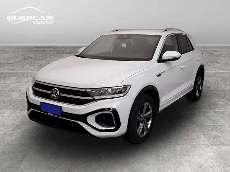 Bianco Usata 2022 VW T-Roc R-line SUV | 24.900 € (Buon prezzo) - Immagine 1/4